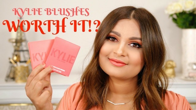 'NEW KYLIE COSMETICS BLUSHES | COMPARISON, REVIEW & SWATCHES'