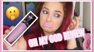 'Oh My God Lipstick Review | Shane Dawson x Jeffree Star Cosmetics |'