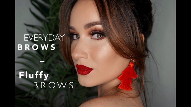 'HOW TO: Everyday Brow & Fluffy Brow Tutorial (NEW Sigma Beauty Brow Collection)'