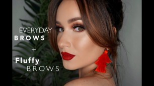 'HOW TO: Everyday Brow & Fluffy Brow Tutorial (NEW Sigma Beauty Brow Collection)'