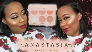 'Anastasia Beverly Hills X Nicole Guerriero Glow Kit | Demo, Swatches & Review'