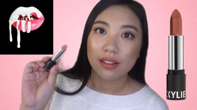 'Kylie Cosmetics Lip Swatches Nude Edition ft Miami, Creep it Real, Nova, Almost Friday NEW*Giveaway'