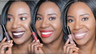 'Rude Cosmetics Lipstick Try-on'