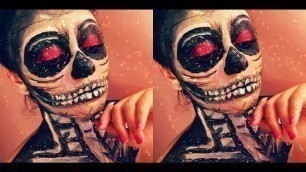 'halloween makeup look | nicole guerriero inspired'