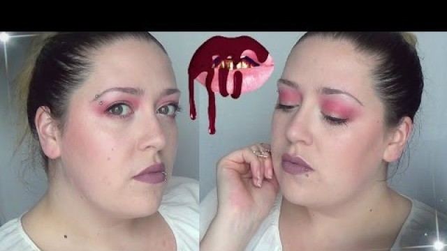 'Tuto : The Burgundy Palette (dupe kylie cosmetics )'