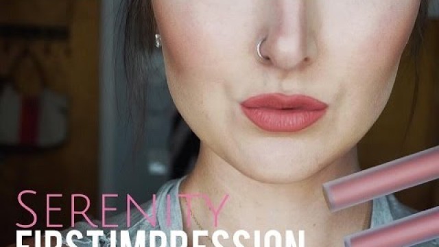 'First Impression // Gerard Cosmetics Serenity'