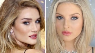 'Rosie Huntington-Whiteley Inspired Makeup! ♡ Sex Kitten, Rock \'n\' Roll'