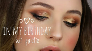 'In my birthday suit palette by MULAC Cosmetics, cosa ne penso?! review, swatches e demo'