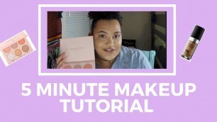 '5 MINUTE MAKEUP TUTORIAL FT. NICOLE GUERRIERO GLOW KIT'