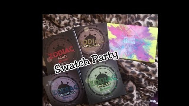 'Swatch Party - BH Mini Zodiac & Colour Festival Palettes'