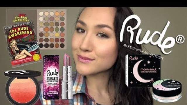 'RUDE COSMETICS - Brands No One Talks About: Swatches, Application, Review'