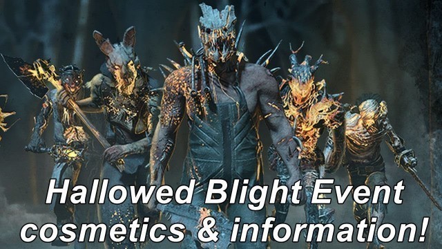 'Dead By Daylight| Hallowed Blight Event cosmetics & information news!'