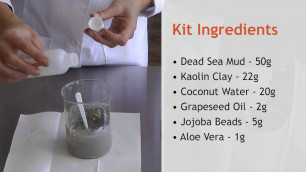 'Dead Sea Mud Mask Kit  - Making Cosmetics DIY Tutorial'