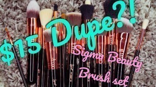 'Sigma Beauty vs Jessup | Makeup Brush Showdown'