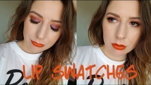 'SWATCHFEST 2017 | Gerard Cosmetics Hydra Matte Liquid Lipsticks'