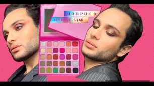 'Morphe x Jeffree Star Artistry palette. Full makeup review/ tutorial'