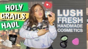 HUGE LUSH COSMETICS HAUL 2020 | HOLY GRAIL FAVORITES AND NEW PRODUCTS!