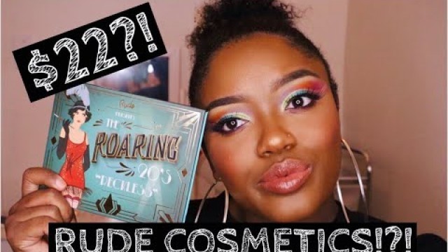 'RUDE COSMETICS \'ROARING 20S RECKLESS\' PALETTE REVIEW | INDIE BRAND SPOTLIGHT EP.  2'