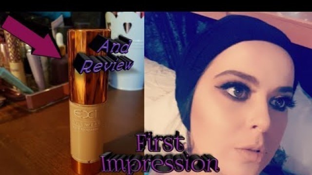 'EX1 Invisiwear Liquid Foundation First Impression and Review'