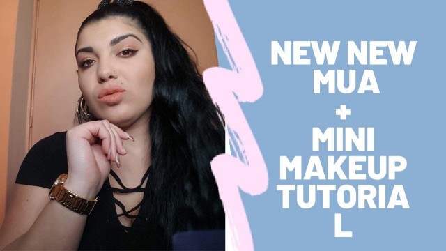 'NEW LIPS MUA COSMETICS+MINI MAKEUP TUTORIAL || TZESIKA BEAUTY'