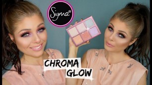 'Sigma Beauty Chroma Glow Palette | Review, Swatches & Demo'