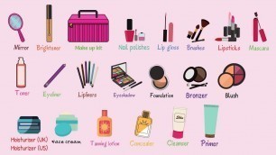 Learn English Vocabulary: Makeup and Cosmetics with Pictures