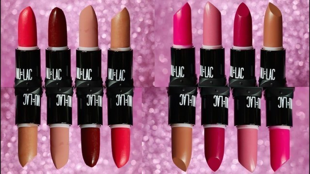 'TASTYILIP e WACKY lipsticks MULAC Review & Swatches'