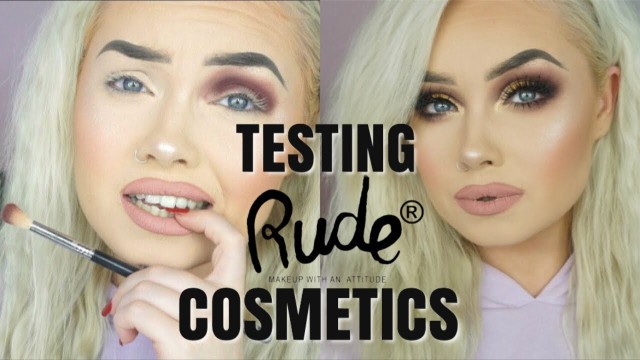 'FULL FACE REVIEW - RUDE COSMETICS'