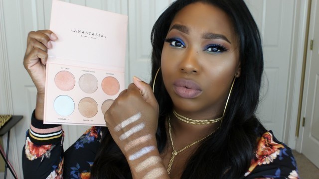 'Anastasia Beverly Hills x NICOLE GUERRIERO #GLOW KIT | Swatches & Review'