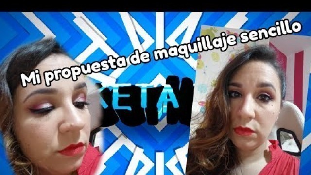 'PROPUESTA DE MAQUILLAJE SENCILLO ❌UTILIZANDO PALETAS DE RUDE COSMETICS❌'