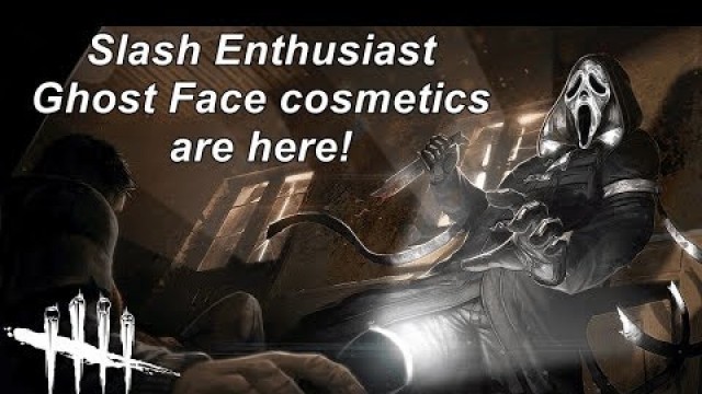 'Dead By Daylight| Slash Enthusiast silver Ghost Face cosmetics collection is here!'