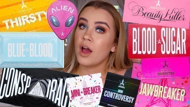 RANKING EVERY JEFFREE STAR COSMETICS EYESHADOW PALETTE | Paige Koren