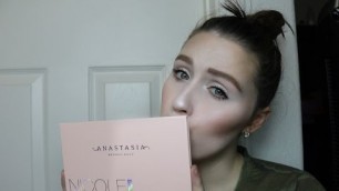 'NICOLE GUERRIERO X ANASTASIA GLOW KIT UNBOXING, SWATCHES, & REVIEW'