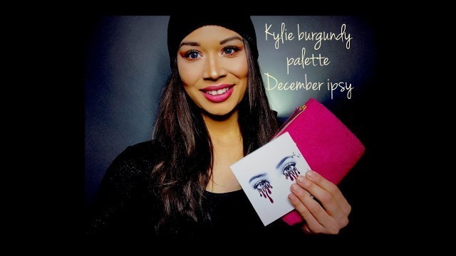 'Kylie Jenner Burgundy Palette | December ipsy'