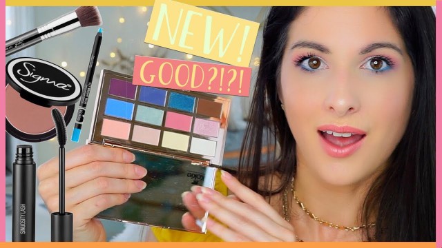 'NEW MAKEUP | FIRST IMPRESSIONS | KOKIE ARTIST PALETTE UTOPIA| SIGMA BRUSHES AND COSMETICS'