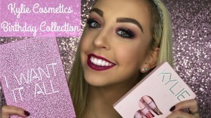 'Kylie Cosmetics BIRTHDAY COLLECTION | Review & Swatches'