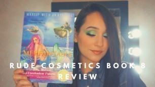 'Rude cosmetics Book 8 review | del 1 al 10 | Liz Guajardo MUA'