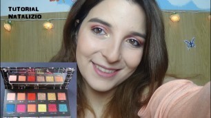 'Differet di Mulac Makeup Tutorial natalizio'