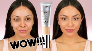 IT COSMETICS CC CREAM FIRST IMPRESSION! I finally tried it and OMG! - TrinaDuhra