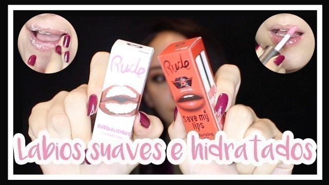 'Rude Cosmetics: Exfoliante y Aceite para labios | Lau Kudo'