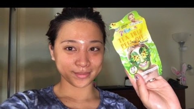 '7th heaven tea tree peel of mask review'