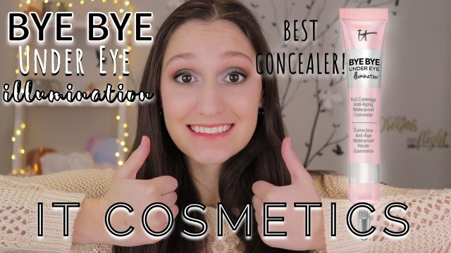 'IT COSMETICS BYE BYE Under Eye Illumination Concealer Review & Comparison | kristenlynnsloves'