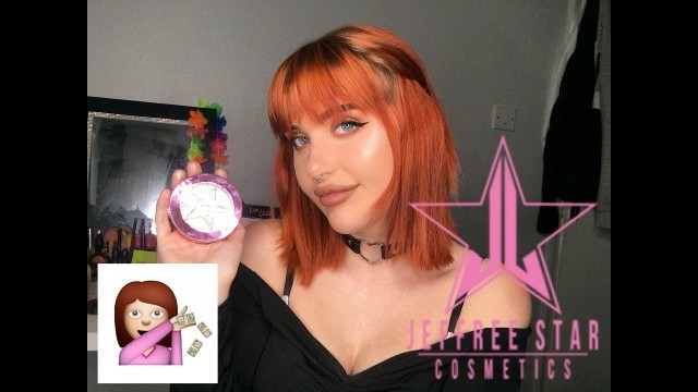 'Jeffree Star Cosmetics \"Diamond Wet\" Supreme Frost Review - A Body Shimmer?!'