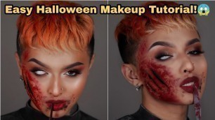 'Scary Halloween Makeup Tutorial | Saad Mua'