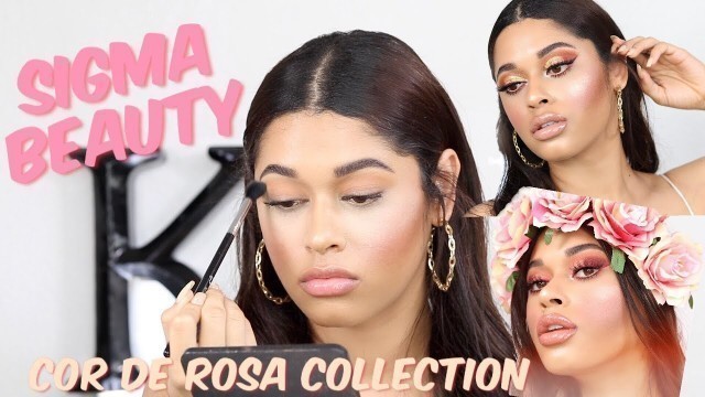 '*NEW* SIGMA BEAUTY COR DE ROSA COLLECTION EYE MAKEUP TUTORIAL'