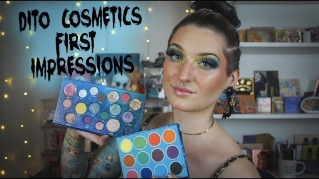 Dito Cosmetics Neon & Galaxy Palettes | First Impressions