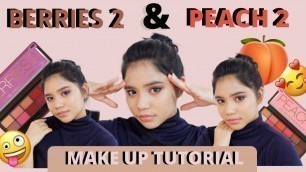 'BYS Peach 2 & Berries 2 Make Up Tutorial // fast and easy look!'