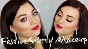 'Festive Party Makeup Tutorial'