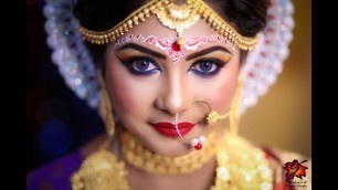 'Bengali Bridal Makeup | Makeup course | Makeup Class | Bridal Makeover | MUA Swapna Saha'