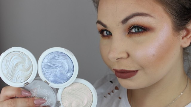 'NEW MUA Highlighters - Review & Swatches'